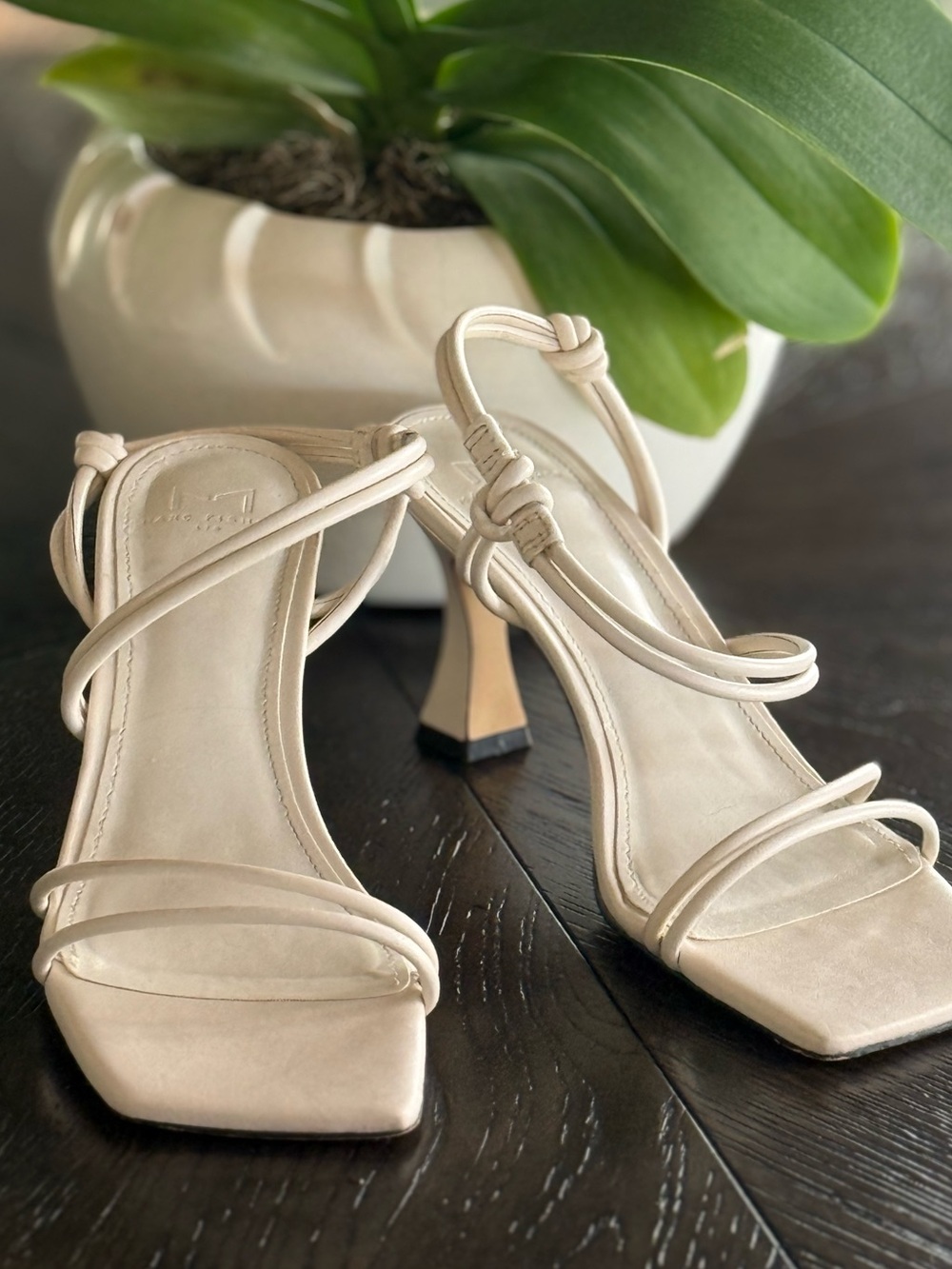 Marc Fisher Ivory Davis Sandals